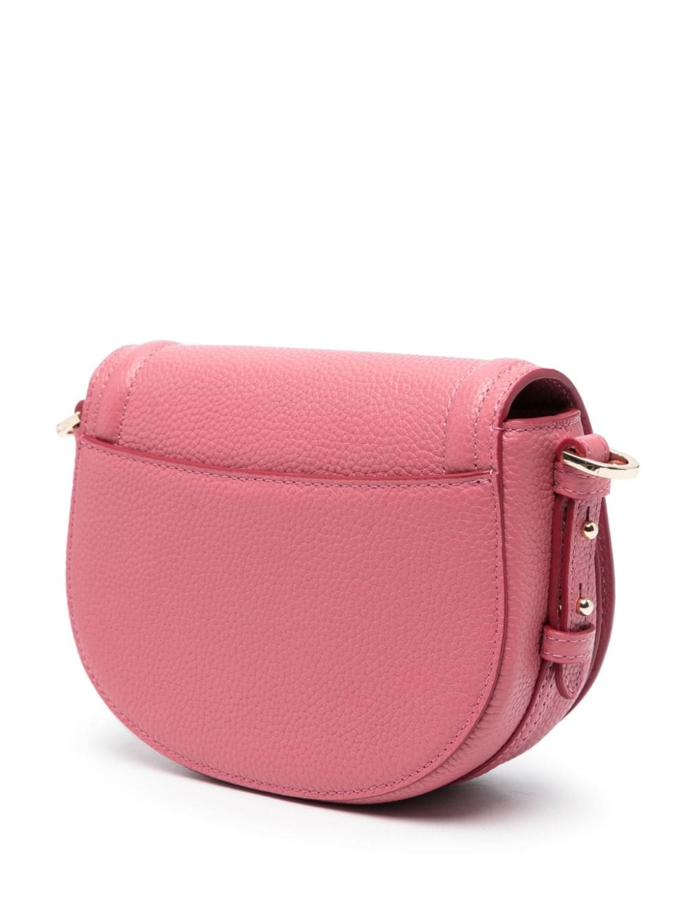 Shop Aspinal Of London Small Stella Satchel In 粉色