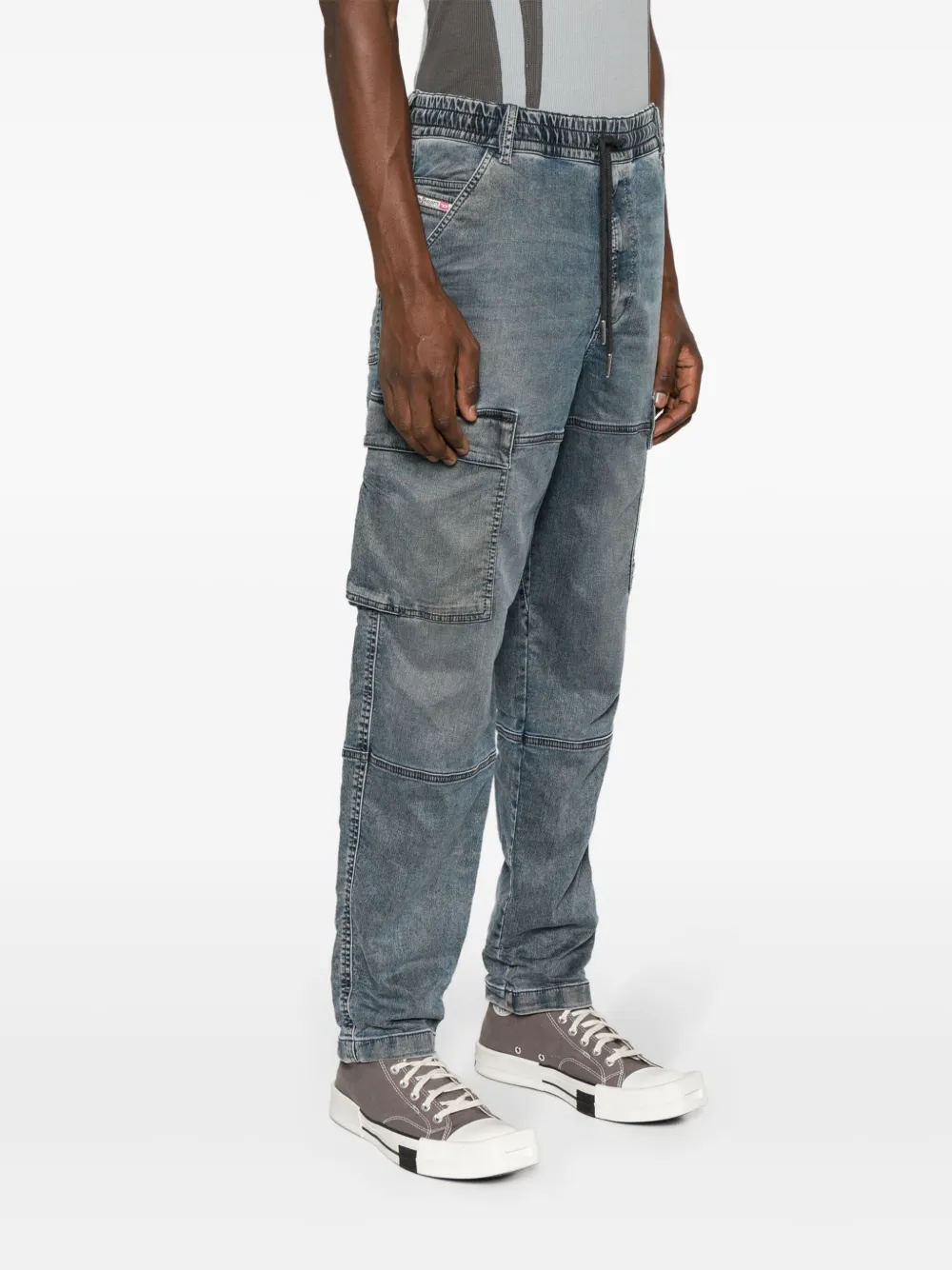 Diesel 2030 D-Krooley Cargo Jeans - Farfetch