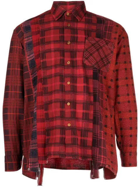 Needles chemise fleurie à effet usé