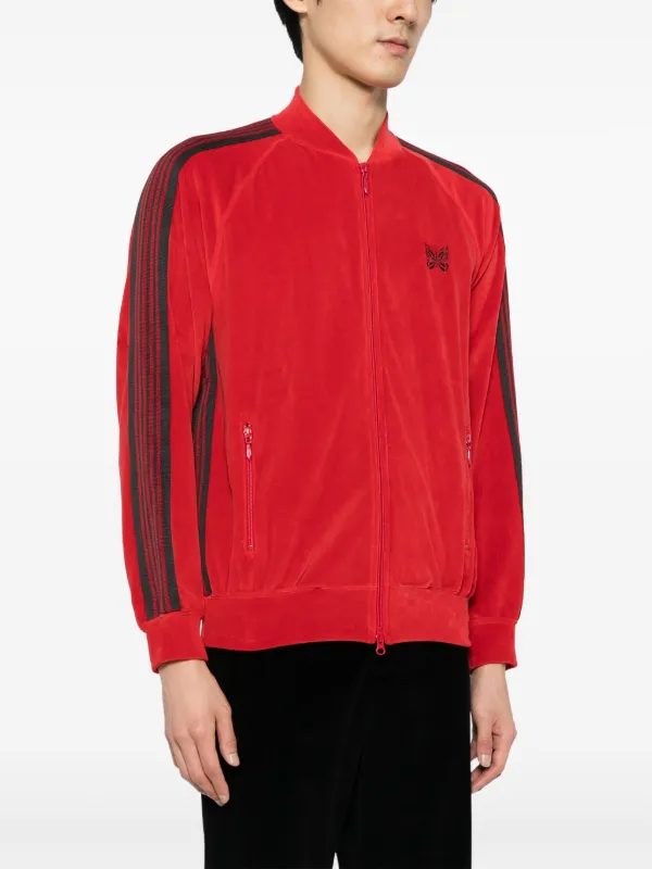 Needles zip-up Velour Track Jacket - Farfetch