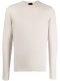 Drumohr crew-neck cashmere jumper - Neutrals