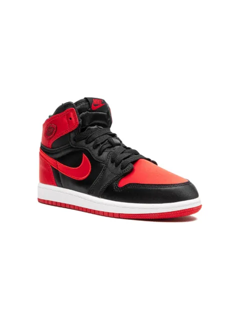 Jordan Kids "tenis Jordan 1 Retro High Og ""Santin Bred"""