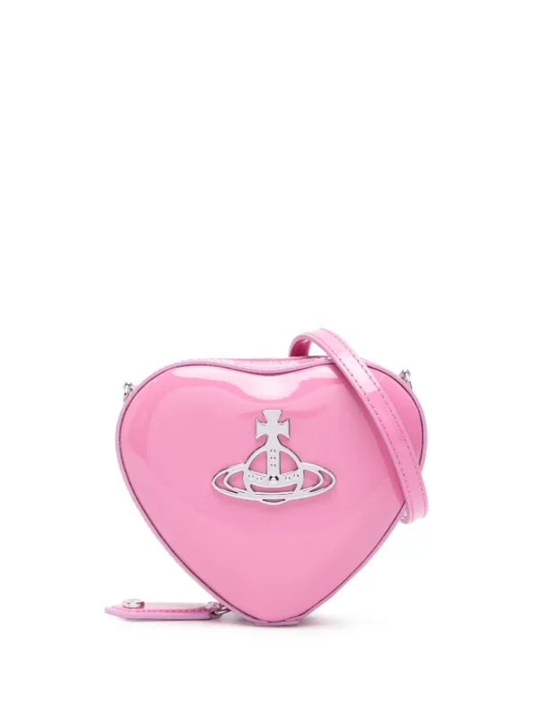 Vivienne Westwood Heart エナメルレザー ショルダーバッグ ミニ