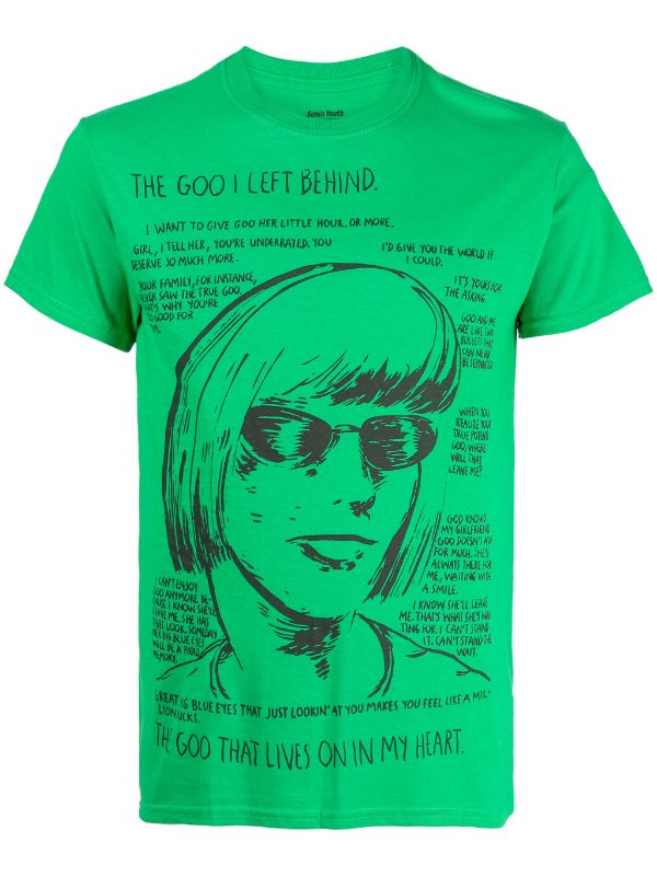 Pleasures Sonic Youth Cotton T-shirt - Farfetch