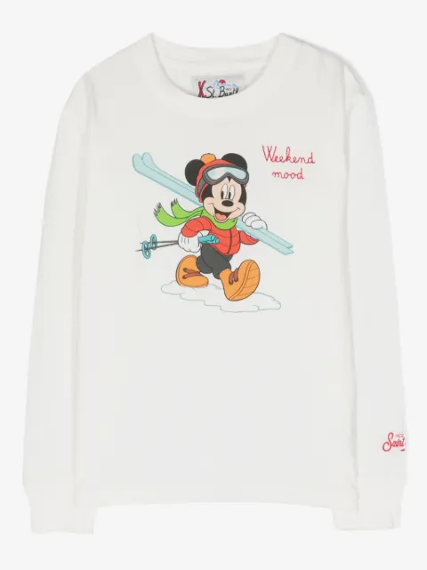 MC2 Saint Barth Kids sudadera con estampado Mickey