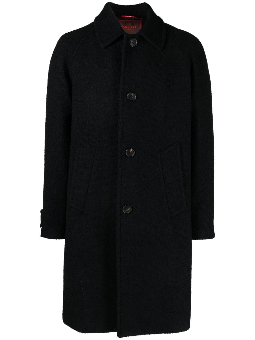 Paltò Marcello Insulated Coat In Navy Blue