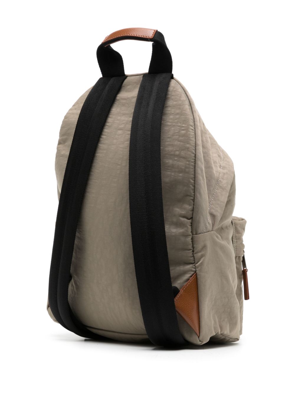 Shop Palm Angels Logo-appliqué Backpack In Brown