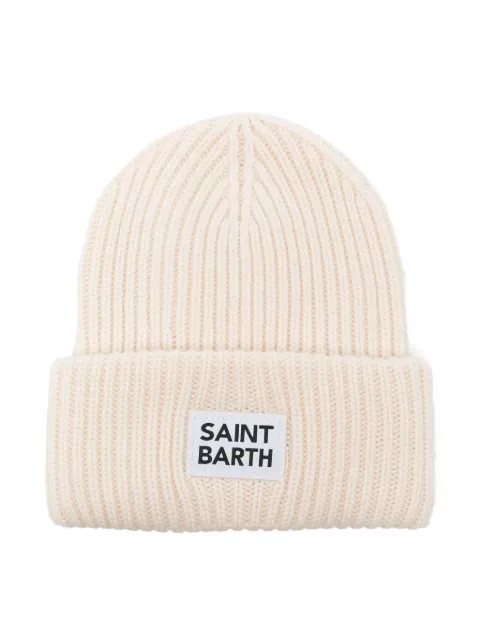 MC2 Saint Barth Kids Berry ribbed-knit beanie