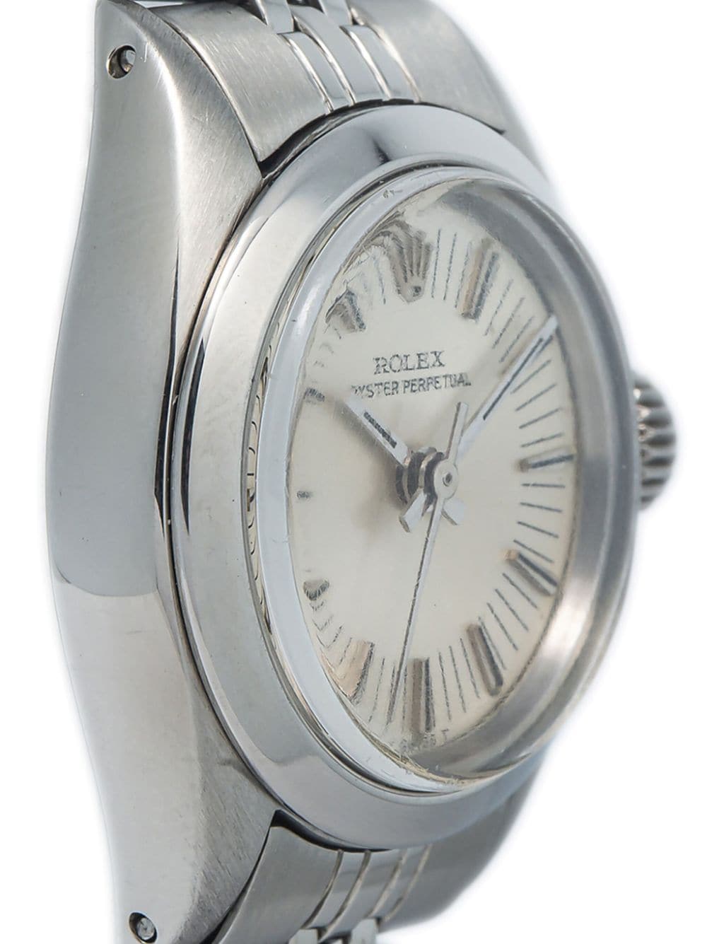 Pre-owned Rolex  Oyster Perpetual 24mm In Silver
