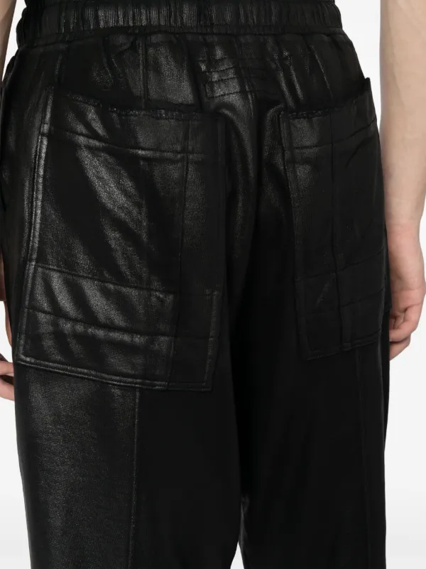 Julius mid-rise drop-crotch Shorts | Black | FARFETCH