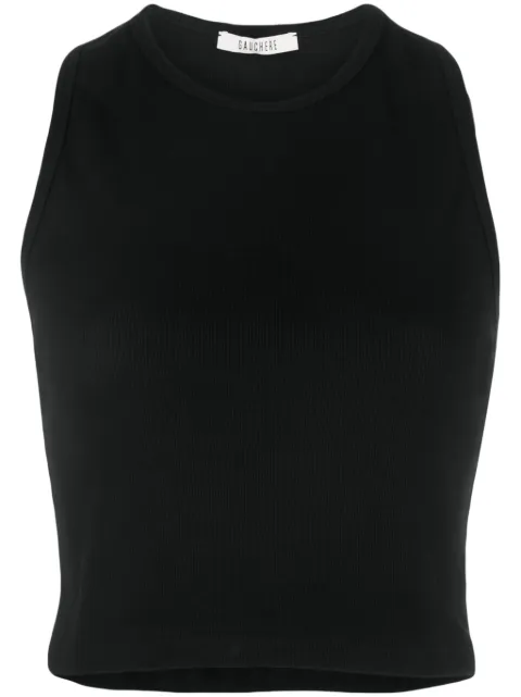 Gauchère racerback crop top 