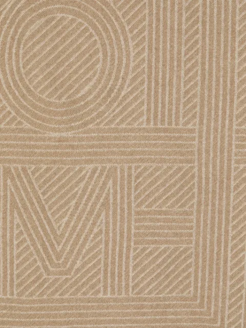 TOTEME Striped Monogram wool scarf 241WSC1005FB0087091 - 1