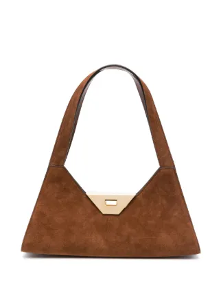 Bally スエード ショルダーバッグ | ブラウン | FARFETCH JP 