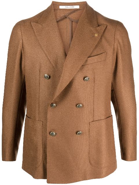 Tagliatore double-breasted peak-lapels blazer Men