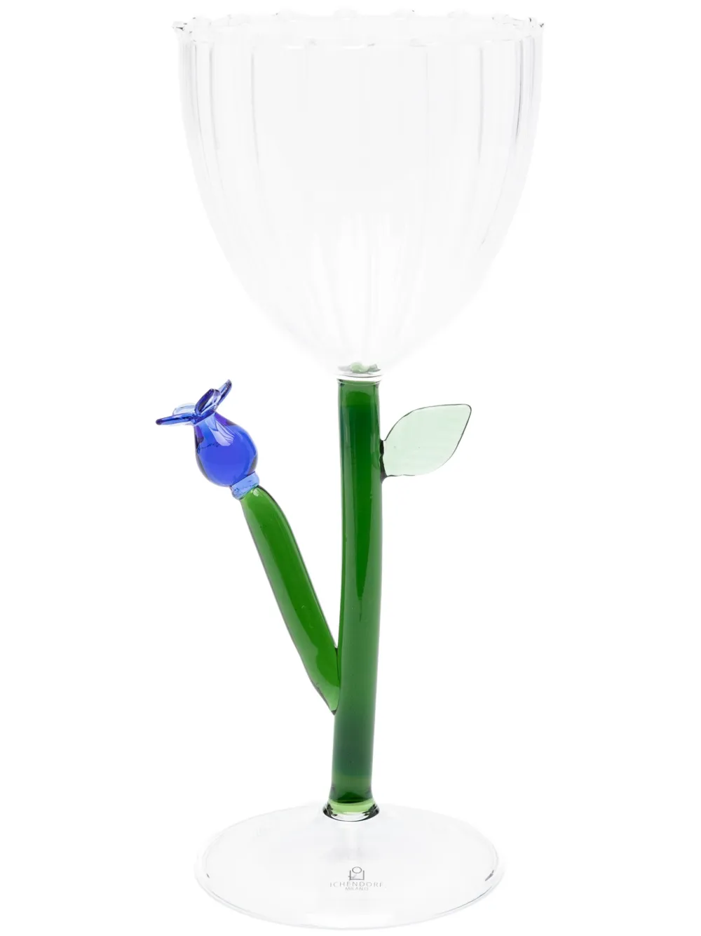 Ichendorf Botanica Lot De 6 Verres Optiques Avec Décor Fleur - Verre Borosilicate 20cm