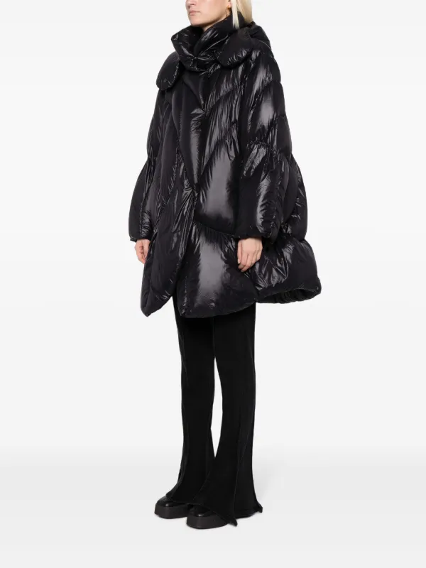 JNBY drawstring-waist Quilted Jacket | Black | FARFETCH