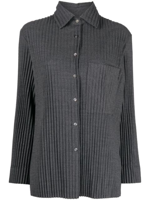 JNBY pleated button-up shirt Women