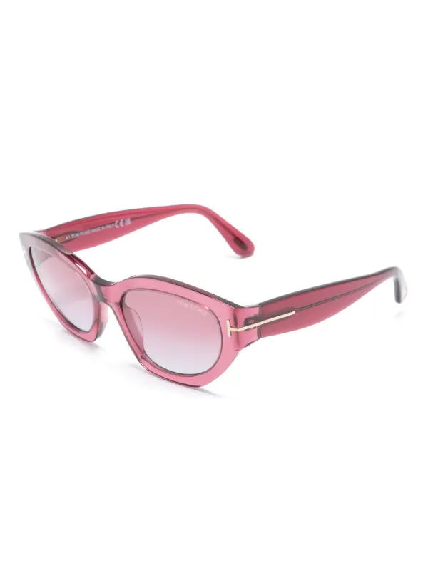 TOM FORD Eyewear TF1086 Penny Sunglasses | Pink | FARFETCH display picture 3