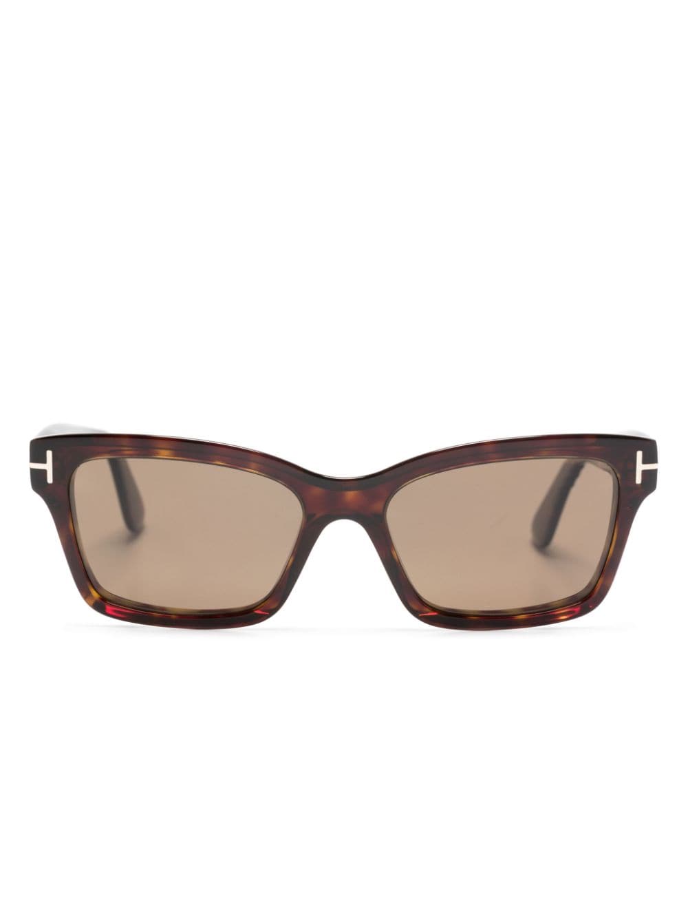 Tom Ford Mikel Square-frame Sunglasses In Brown