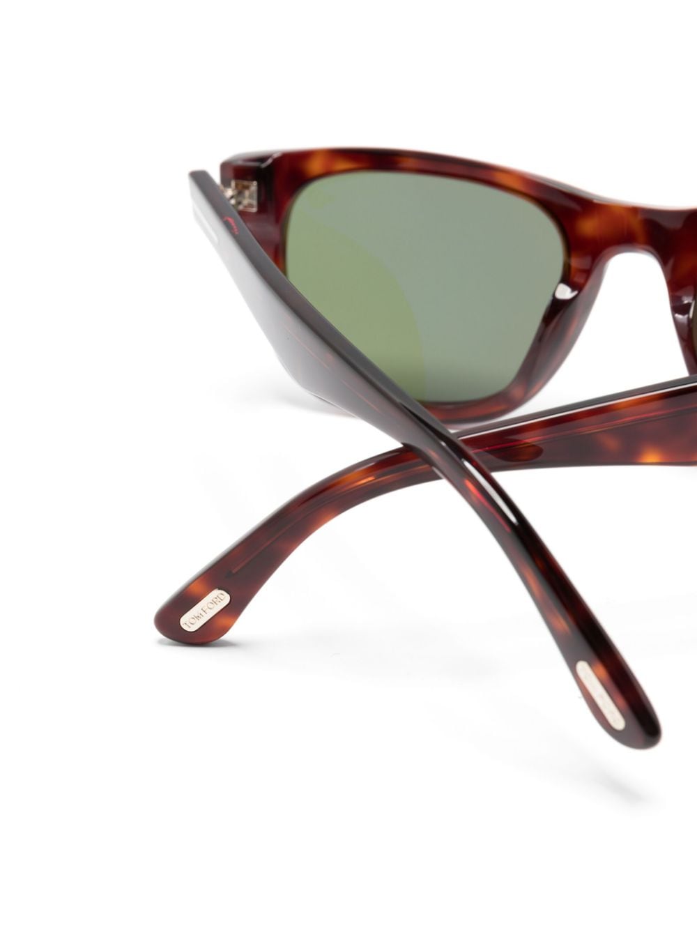 Shop Tom Ford Kendel Square-frame Sunglasses In Brown