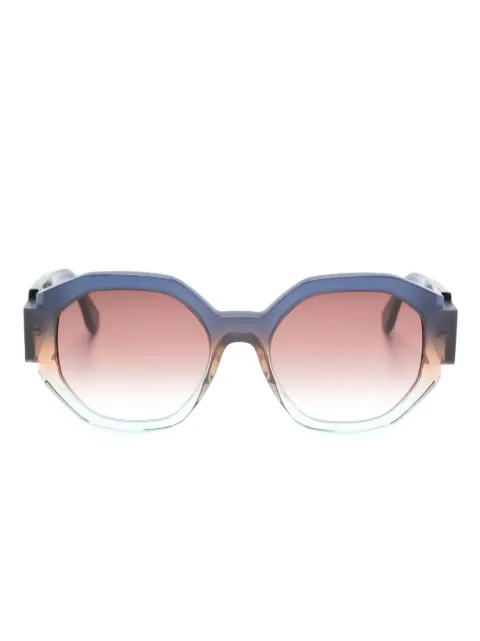 Face À Face Notchi round-frame sunglasses