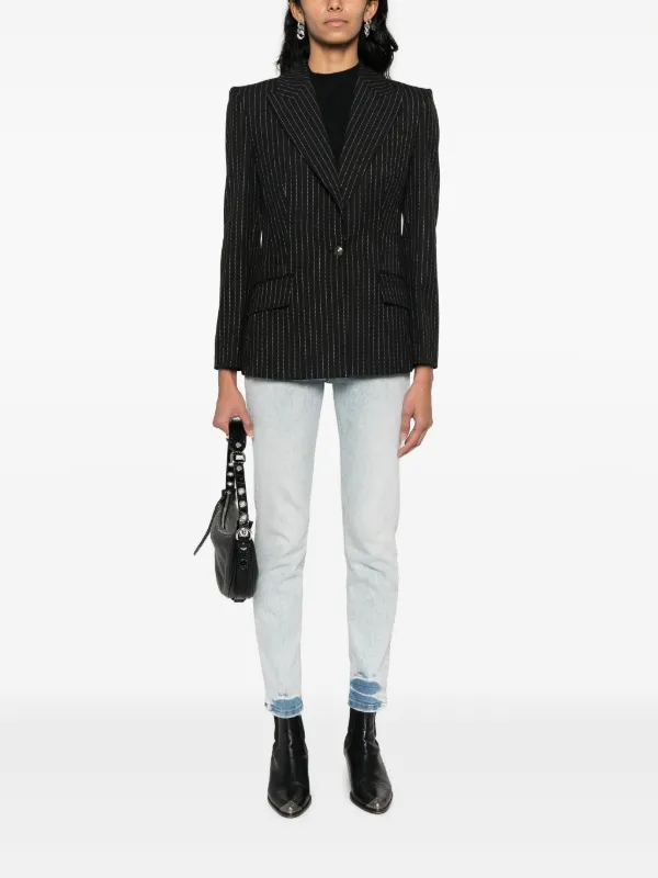 Versace Jeans Couture ストライプ テーラードジャケット