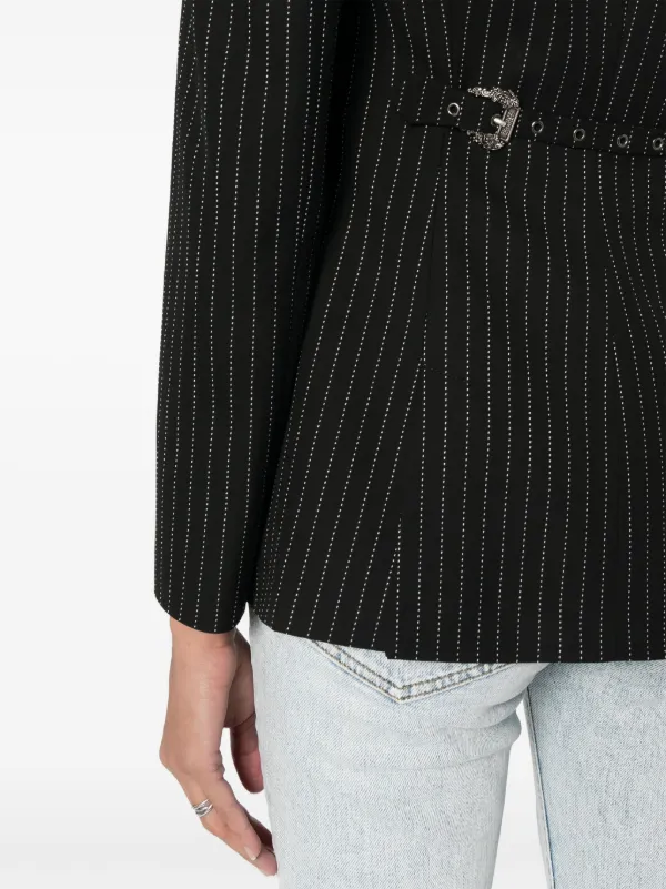 Versace Jeans Couture ストライプ テーラードジャケット