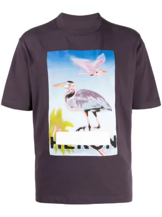 Heron Preston Censored Heron Tシャツ | パープル | FARFETCH JP