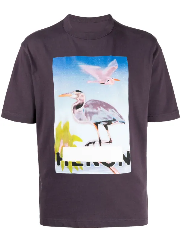 Heron Preston Censored Heron Tシャツ | パープル | FARFETCH JP