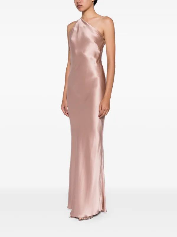 Michelle Mason One Sleeve Dress MICHELLE MASON Twist Knot