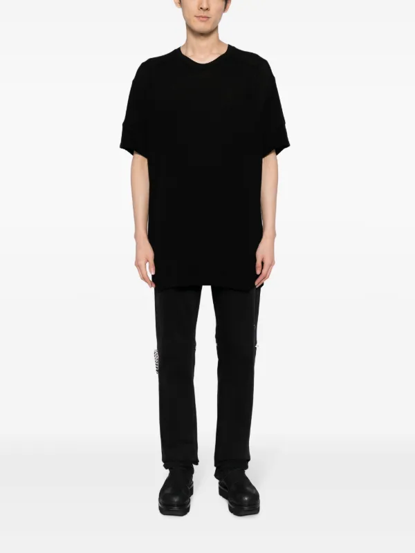 【関税込み】JULIUS ブラック ベーシック Tシャツ Julius crew-neck Jersey T-shirt | Black | FARFETCH JO