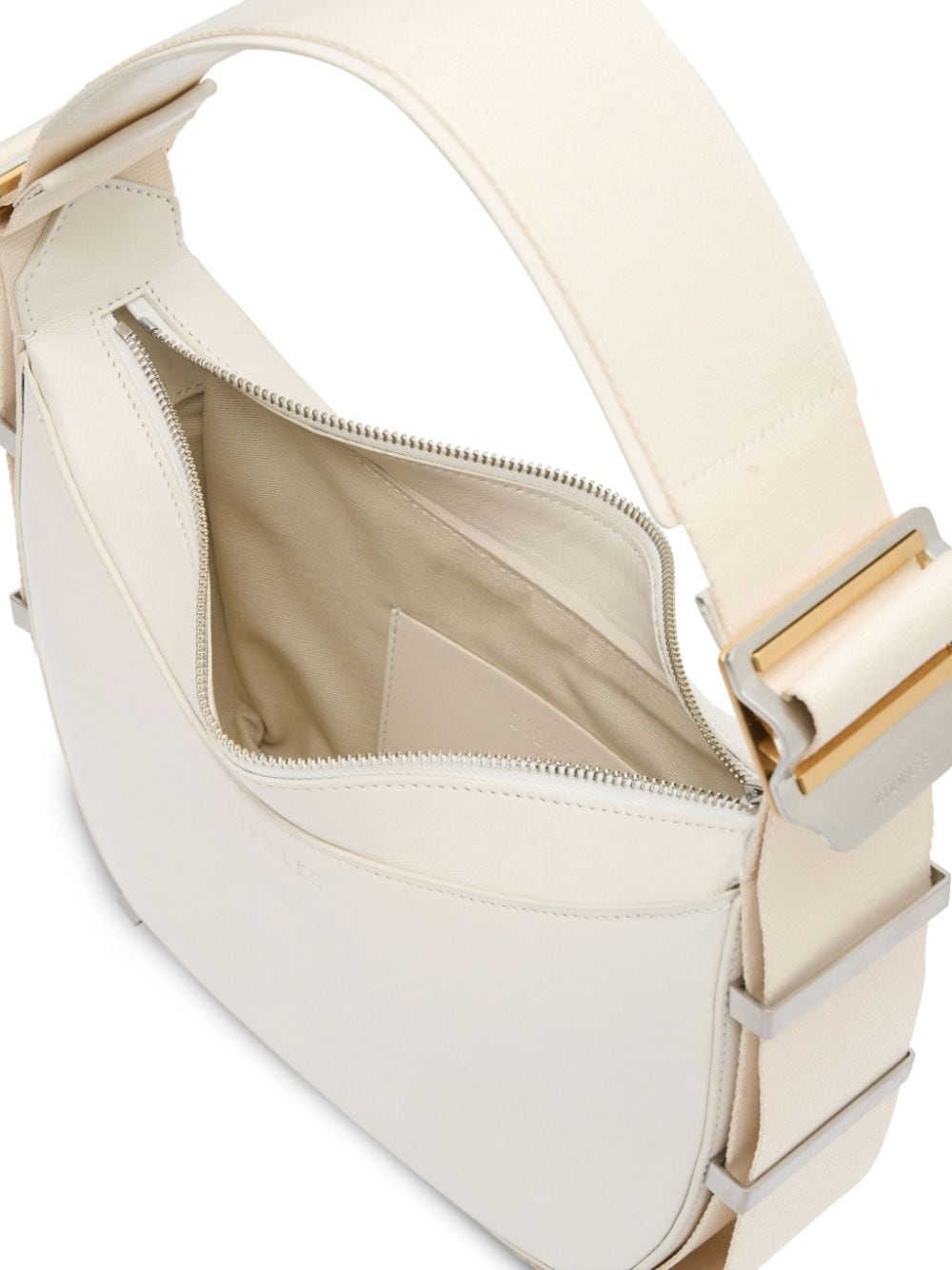 Shop Dion Lee Utility Shoulder Bag In White