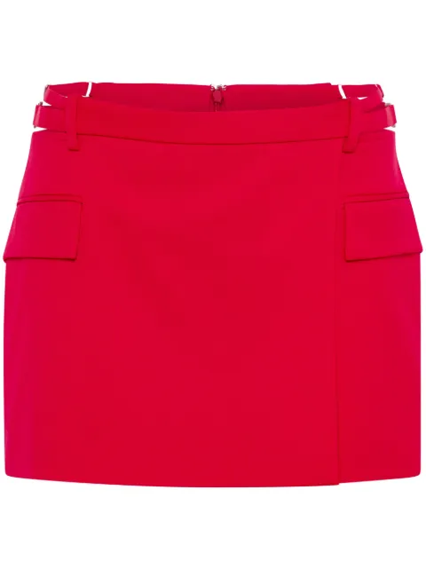 Dion Lee cut-out wrap miniskirt