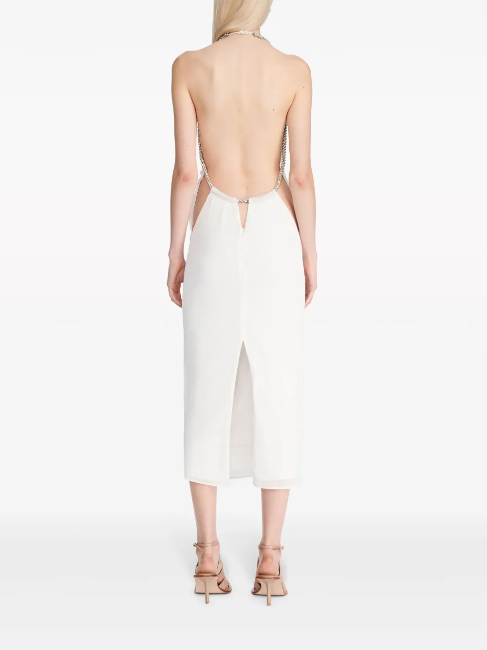 Dion Lee Barball ropechain Midi Dress Farfetch