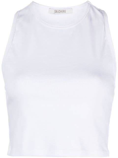 Gauchère racerback crop top 