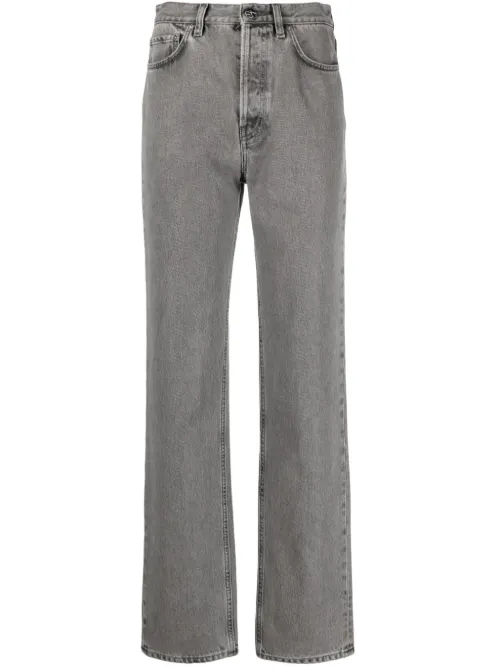 TOTEME jean à coupe droite - Gris - TOTEME - Modalova