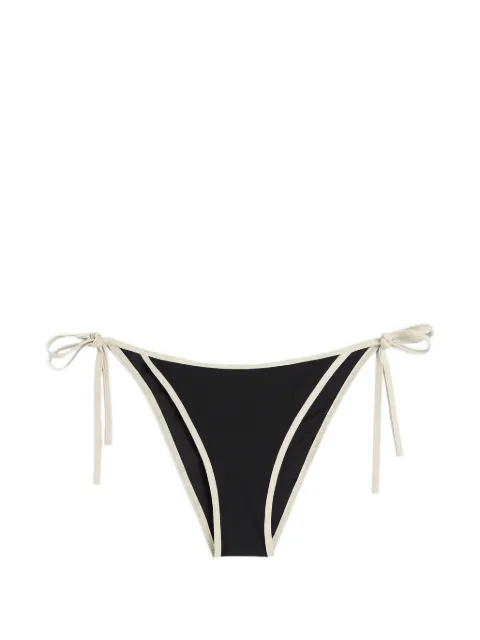 TOTEME stripe tie bikini bottoms