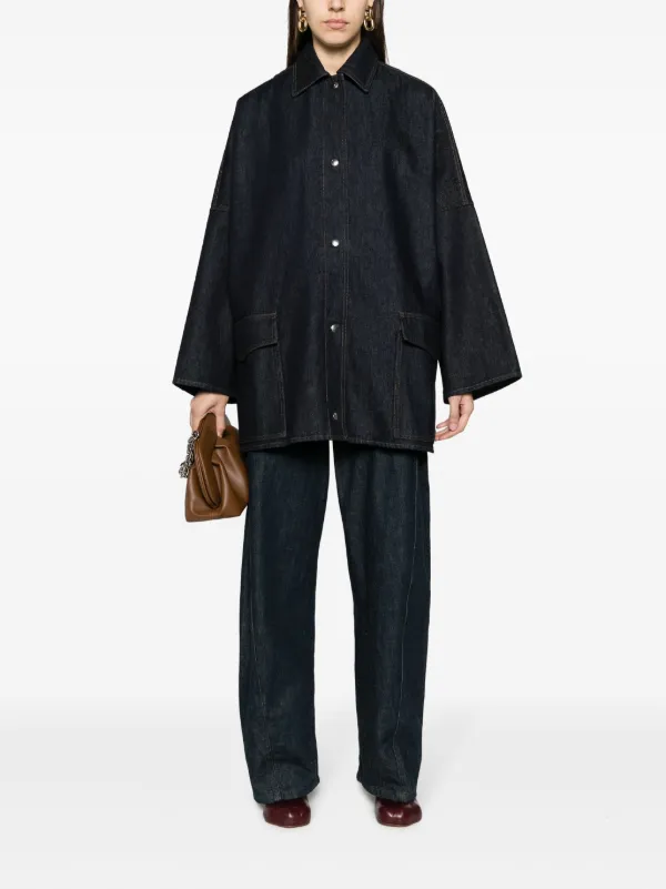 TOTEME Denim Overshirt Jacket | Blue | FARFETCH