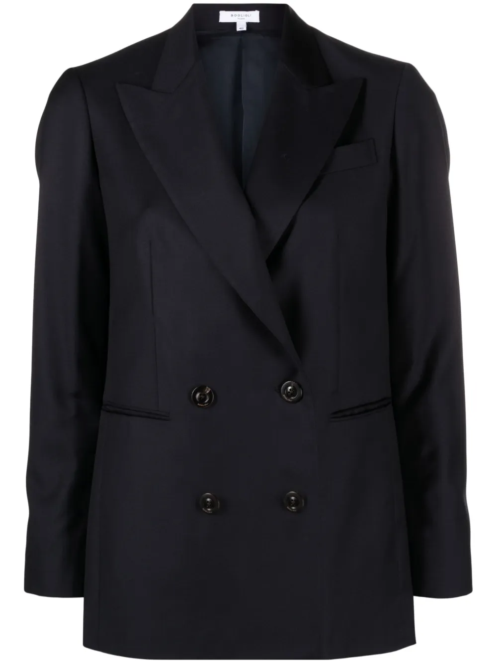 Boglioli Blazer met dubbele rij knopen Blauw