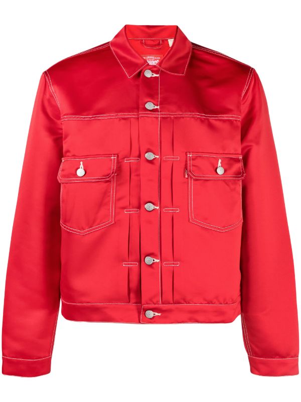 Red 2024 trucker jacket