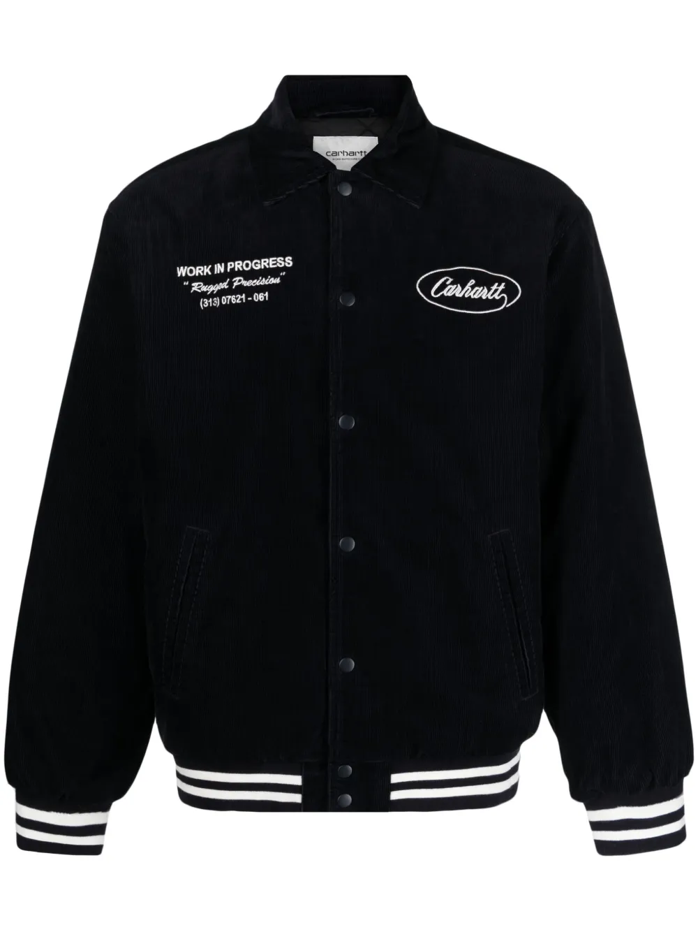 Carhartt WIP Ribfluwelen bomberjack Blauw