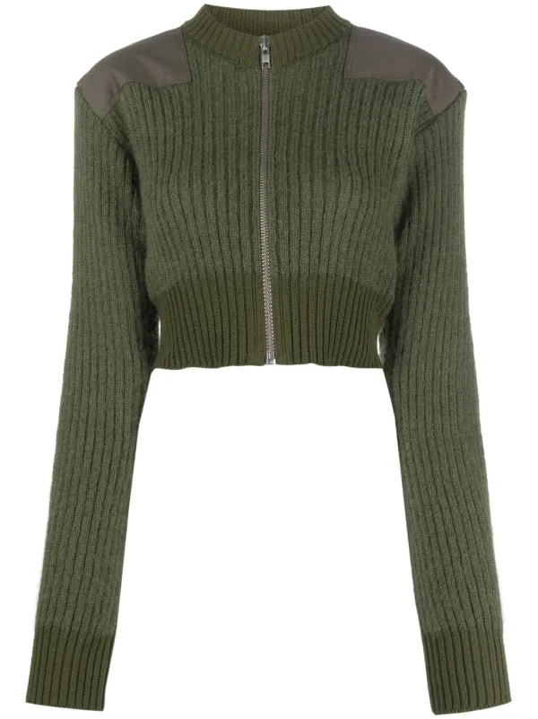 Knitted deals cropped cardigan