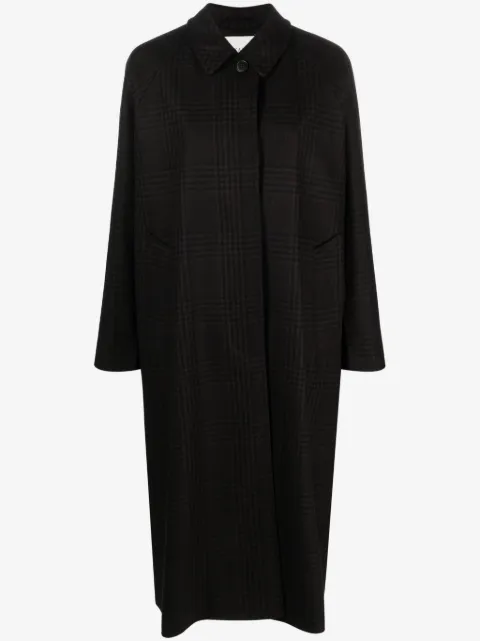 Skall Studio Mary check-print coat
