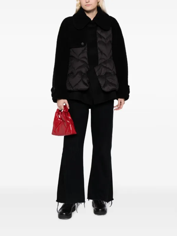 JNBY heart-motif Quilted Puffer Jacket | Black | FARFETCH