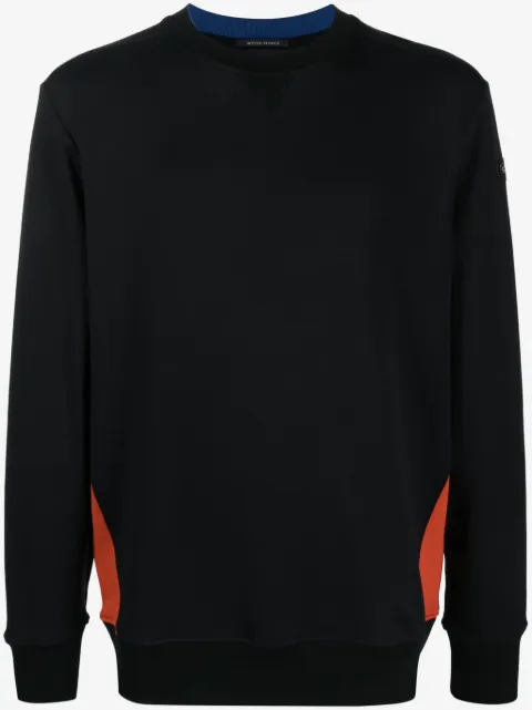Paul & Shark sudadera con panel en contraste y aplique del logo