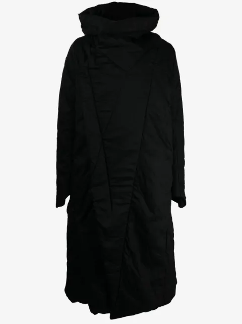 Julius bonded-seam hooded padded coat