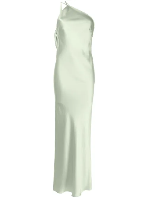 Robe longue à une épaule - Michelle Mason - Modalova