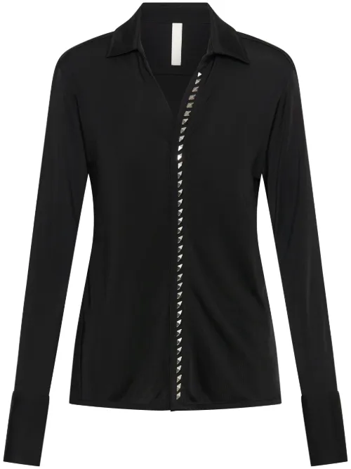 Chemise à patte de boutonnage cloutée - Dion Lee - Modalova
