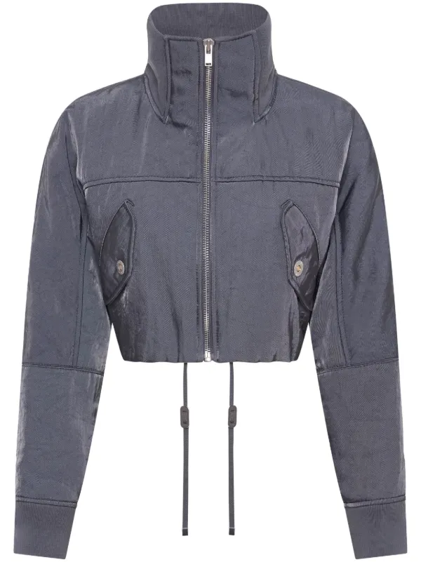 Dion Lee Blouson Cropped Bomber Jacket Farfetch