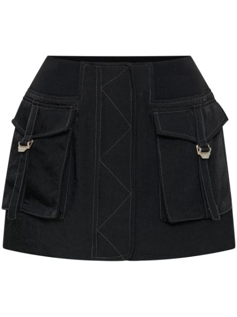 Dion Lee Aviator-pocket miniskirt